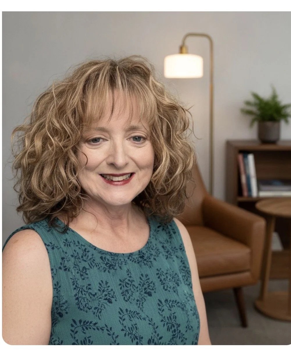 Kim Simpson, bilingual English and Spanish therapist serving North Carolina by telehealth